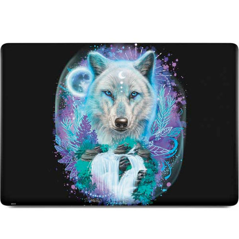 Night Wolf by Sheena Pike Apple MacBook Pro 15-inch Skin
