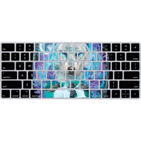 Night Wolf by Sheena Pike Magic Keyboard Skin