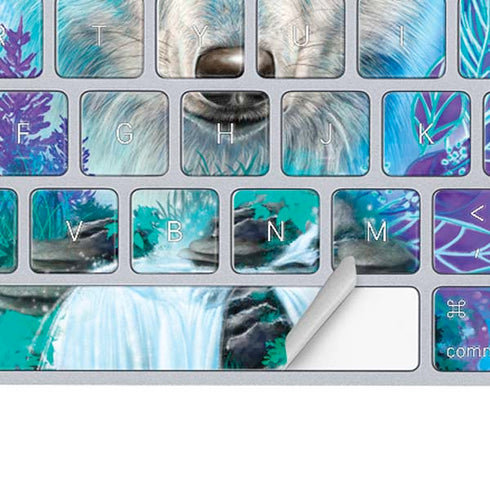 Night Wolf by Sheena Pike Magic Keyboard Skin