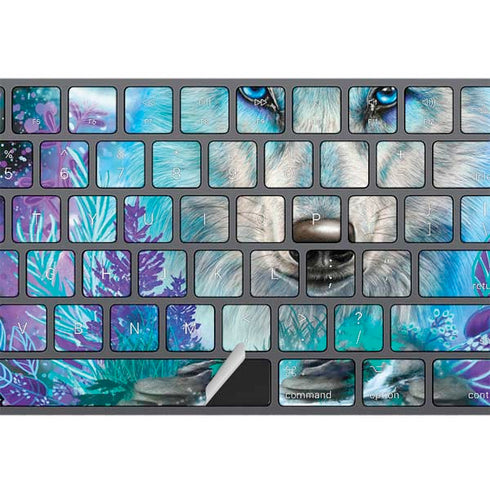 Night Wolf by Sheena Pike Magic Keyboard with Numeric Keypad Skin