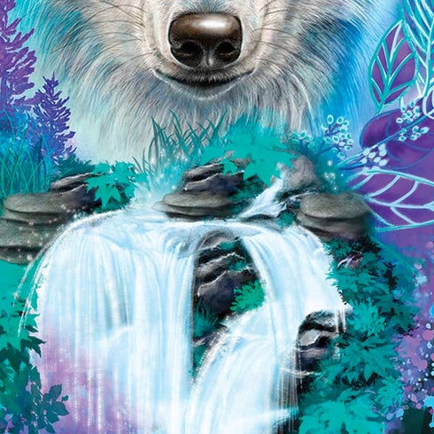 Night Wolf by Sheena Pike Moto E5 Play Skin