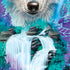 Night Wolf by Sheena Pike Moto E5 Play Skin