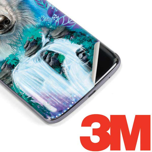 Night Wolf by Sheena Pike Moto E5 Plus Skin