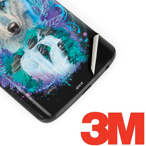 Night Wolf by Sheena Pike Moto G6 Skin