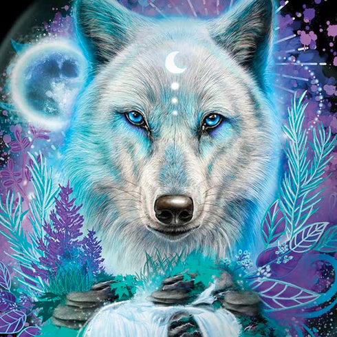 Night Wolf by Sheena Pike Moto G6 Skin