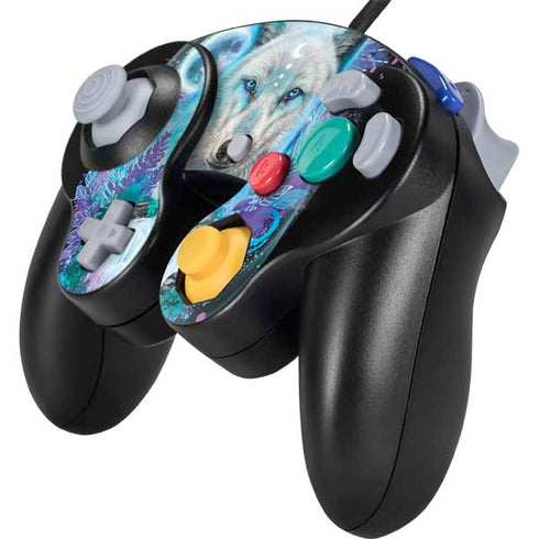 Night Wolf by Sheena Pike Nintendo GameCube Controller Skin