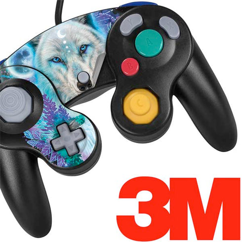 Night Wolf by Sheena Pike Nintendo GameCube Controller Skin