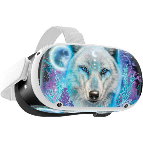 Night Wolf by Sheena Pike Oculus Quest 2 Skin