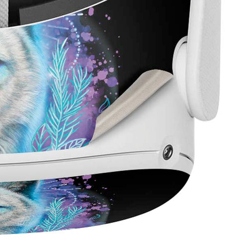 Night Wolf by Sheena Pike Oculus Quest 2 Skin