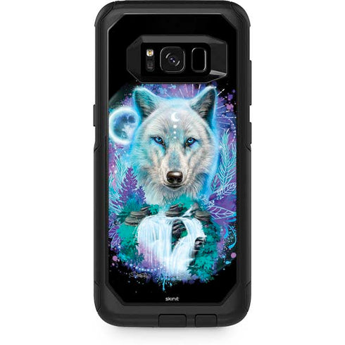 Night Wolf by Sheena Pike Otterbox Commuter Galaxy Skin