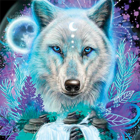 Night Wolf by Sheena Pike Otterbox Commuter Galaxy Skin