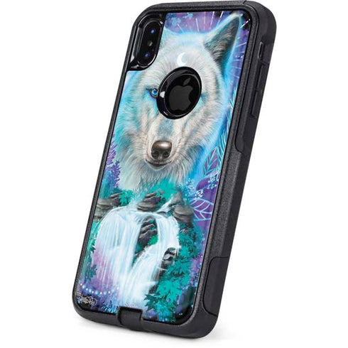 Night Wolf by Sheena Pike Otterbox Commuter iPhone Skin