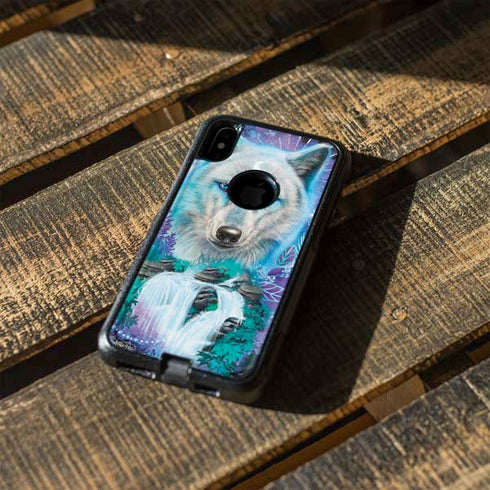 Night Wolf by Sheena Pike Otterbox Commuter iPhone Skin
