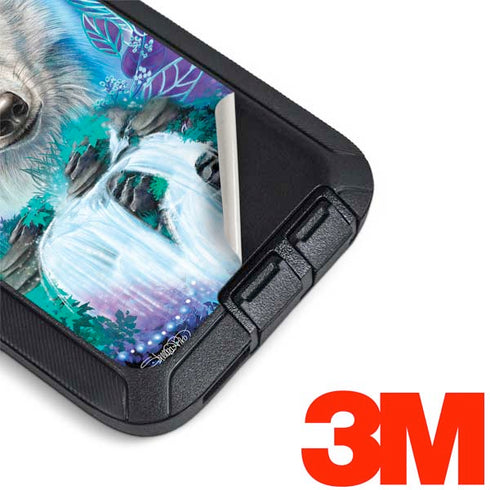 Night Wolf by Sheena Pike Otterbox Defender Galaxy Skin