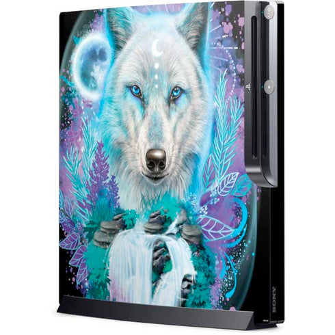 Night Wolf by Sheena Pike Playstation 3 & PS3 Slim Skin