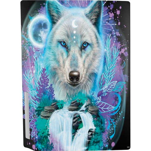 Night Wolf by Sheena Pike PS5 Console Skin