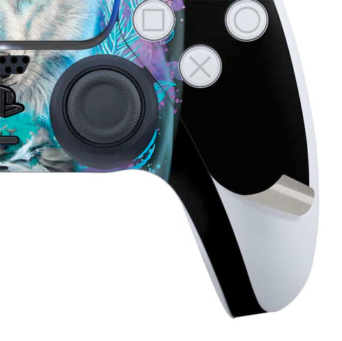 Night Wolf by Sheena Pike PS5 Controller Skin