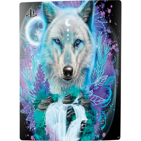 Night Wolf by Sheena Pike PS5 Digital Edition Console Skin