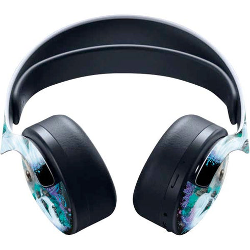 Night Wolf by Sheena Pike PULSE 3D Wireless Headset for PS5 Skin