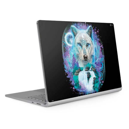 Night Wolf by Sheena Pike Surface Book 2 15in Skin