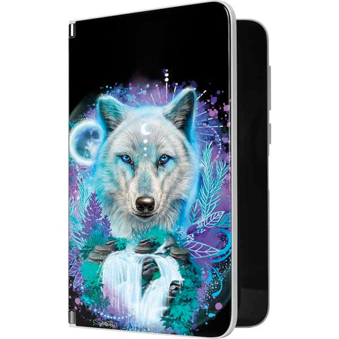 Night Wolf by Sheena Pike Surface Duo Skin
