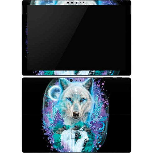 Night Wolf by Sheena Pike Surface Pro 6 Skin