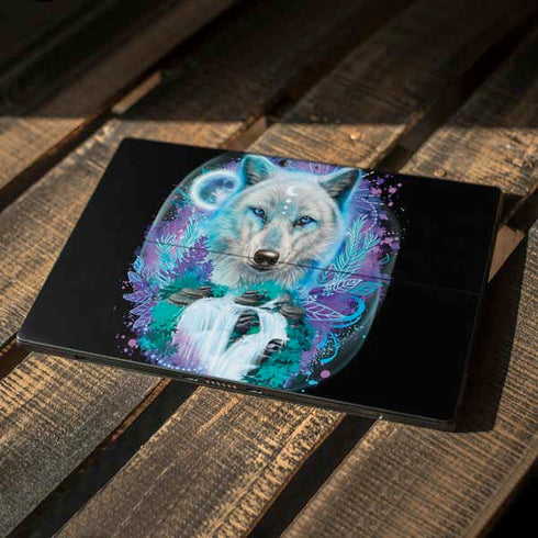 Night Wolf by Sheena Pike Surface Pro 7 Skin