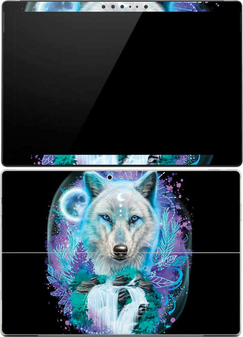 Night Wolf by Sheena Pike Surface Pro (2017) Skin