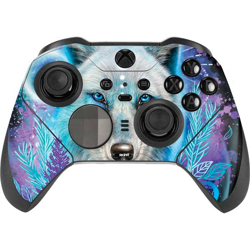 Night Wolf by Sheena Pike Xbox Elite Wireless Controller Series 2 Skin