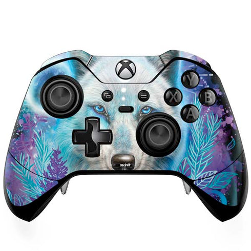 Night Wolf by Sheena Pike Xbox One Elite Controller Skin