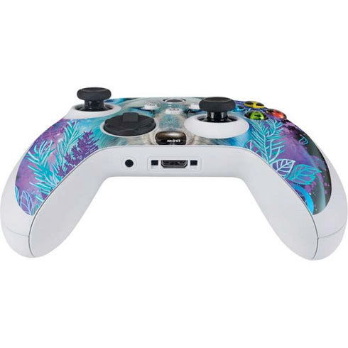 Night Wolf by Sheena Pike Xbox Series S Controller Skin