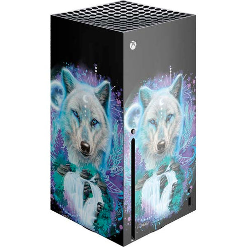 Night Wolf by Sheena Pike Xbox Series X Console Skin