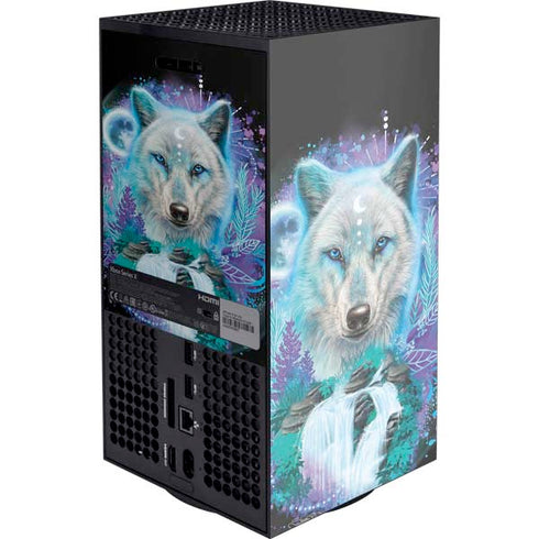 Night Wolf by Sheena Pike Xbox Series X Console Skin