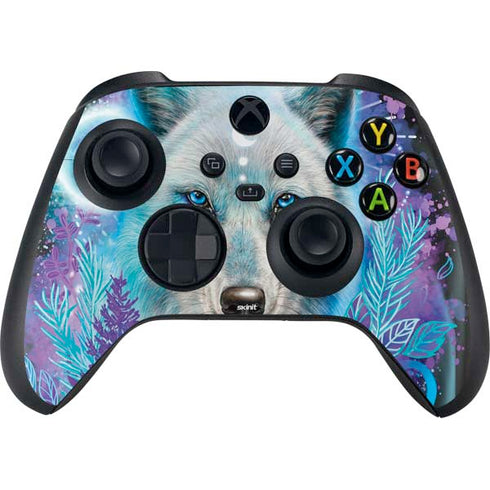 Night Wolf by Sheena Pike Xbox Series X Controller Skin