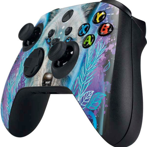 Night Wolf by Sheena Pike Xbox Series X Controller Skin