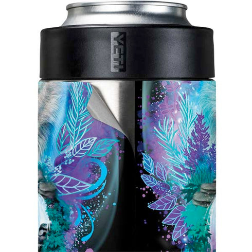 Night Wolf by Sheena Pike Yeti Colster Can Insulator Skin