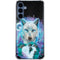 Night Wolf by Sheena Pike Galaxy S24 Clear Case