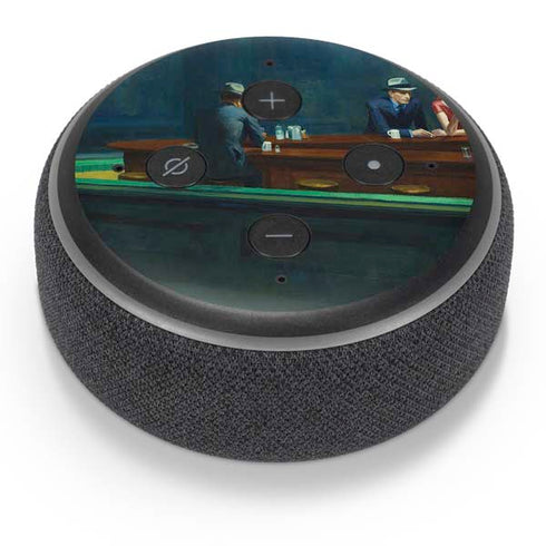 Edward Hopper Nighthawks 1942 Amazon Echo Dot Skin