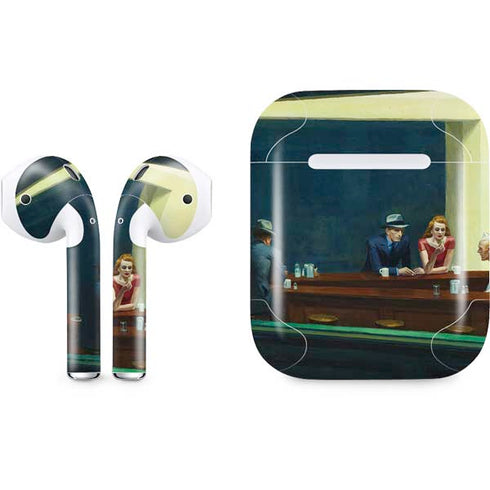 Edward Hopper Nighthawks 1942 Apple AirPods Skin