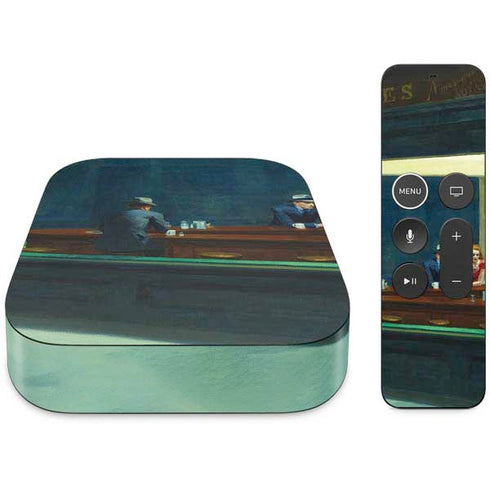 Edward Hopper Nighthawks 1942 Apple TV Skin