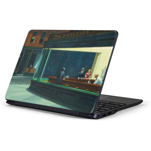 Edward Hopper Nighthawks 1942 Samsung Chromebook Skin