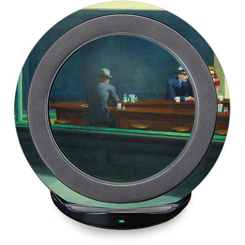 Edward Hopper Nighthawks 1942 Fast Charge Wireless Charging Stand Skin