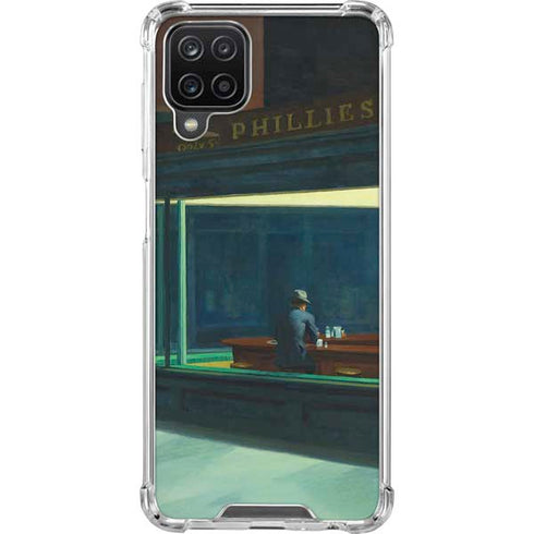 Edward Hopper Nighthawks 1942 Galaxy A12 Clear Case
