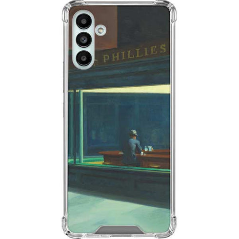 Edward Hopper Nighthawks 1942 Galaxy A13 5G Clear Case