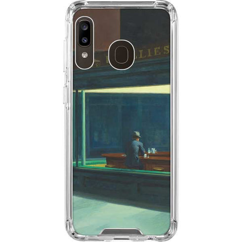 Edward Hopper Nighthawks 1942 Galaxy A30 Clear Case