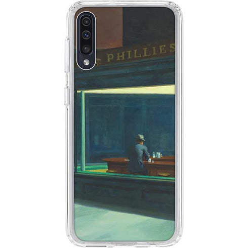 Edward Hopper Nighthawks 1942 Galaxy A50 Clear Case