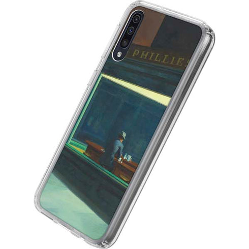 Edward Hopper Nighthawks 1942 Galaxy A50 Clear Case
