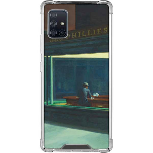 Edward Hopper Nighthawks 1942 Galaxy A51 5G Clear Case