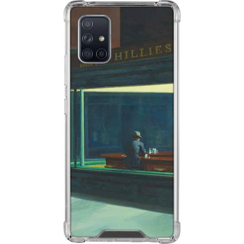 Edward Hopper Nighthawks 1942 Galaxy A71 5G Clear Case