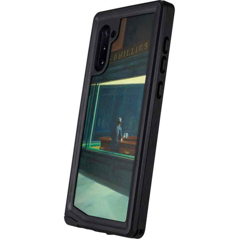 Edward Hopper Nighthawks 1942 Galaxy Note 10 Waterproof Case